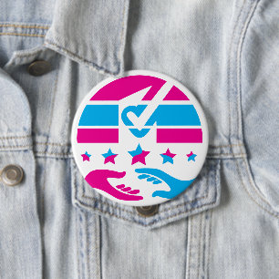 Speak Your Mind 10 Cm Round Badge