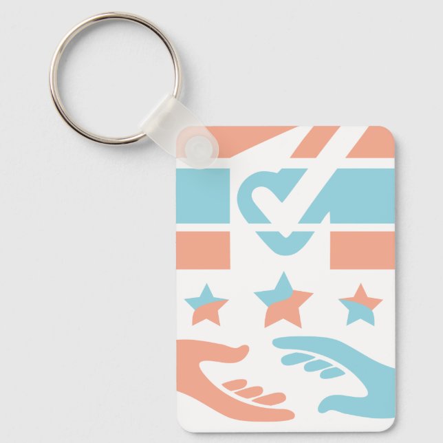 Speak Your Mind Key Ring (Front)