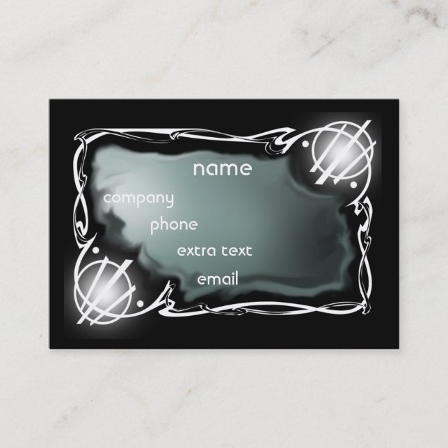 speakeasy business card (Front)