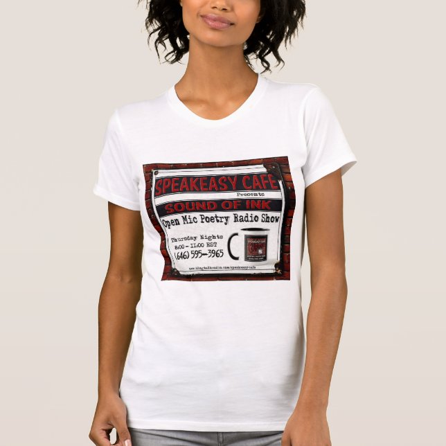 SpeakEasy Cafe "Use Your Words" Logo T-Shirt (Front)