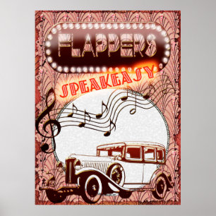 SpeakEasy Club Poster