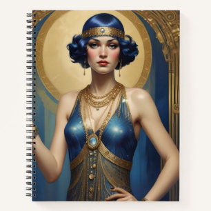 Speakeasy Queen Notebook