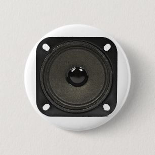 speaker 6 cm round badge