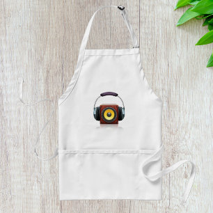 Speaker And Headphones Standard Apron