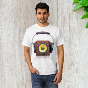 Speaker And Headphones T-Shirt