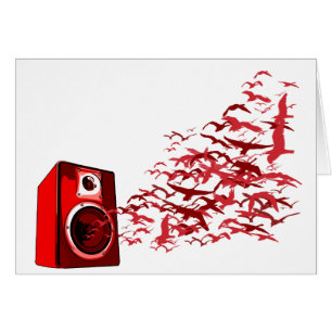 Speaker Birds - Music DJ Loud Disc Jockey