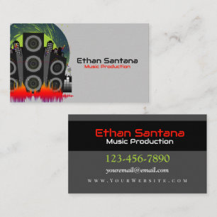 Speaker Blast Business Card