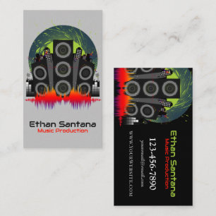 Speaker Blast Business Card