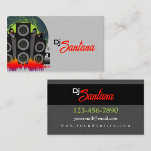 Speaker Blast Business Card