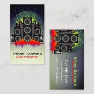 Speaker Blast Business Card