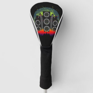 Speaker Blast Golf Head Cover