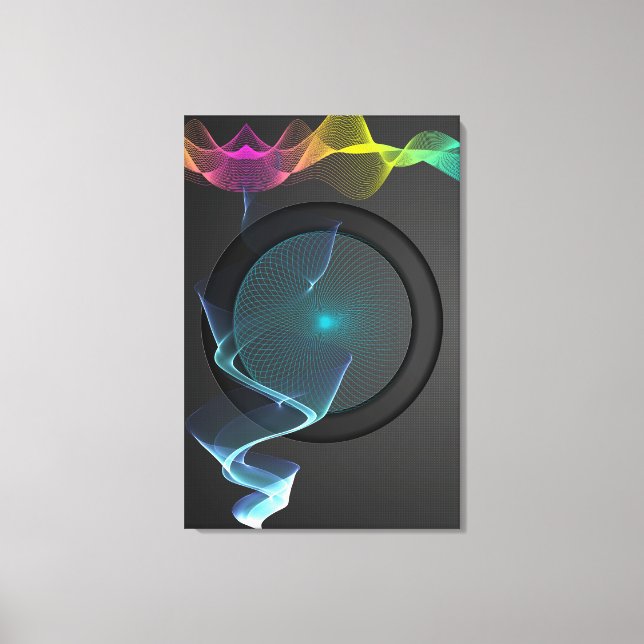 SPEAKER CANVAS PRINT (Front)