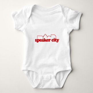 Speaker City old school Baby Bodysuit