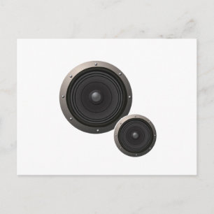 Speaker Cone Postcard