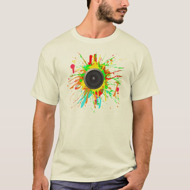 Speaker Cone T-Shirt (Front)
