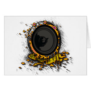 Speaker Graffiti - DJ Music Loud Party Clubbing