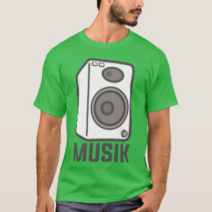 speaker music girl T-Shirt
