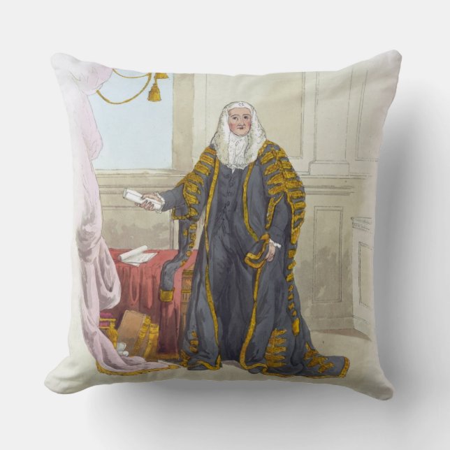Speaker of the House of Commons, from 'Costume of Cushion (Front)