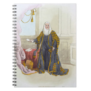 Speaker of the House of Commons, from 'Costume of Notebook