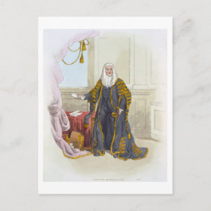 Speaker of the House of Commons, from 'Costume of Postcard