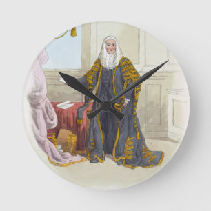 Speaker of the House of Commons, from 'Costume of Round Clock
