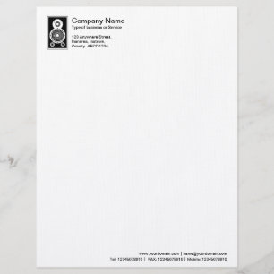 Speaker Personalized Letterhead