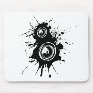 Speaker Splatter Mouse Mat
