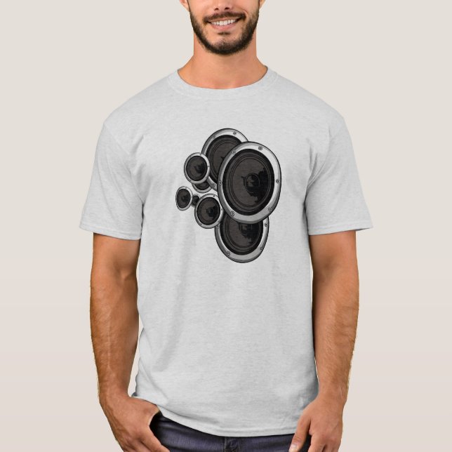 Speaker Wall T-Shirt (Front)