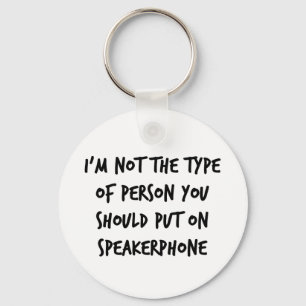 Speakerphone Key Ring