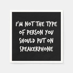 Speakerphone Napkin