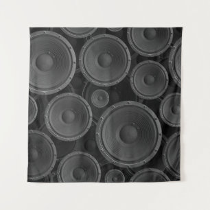 Speakers: Continuous Texture Seamless Pattern. Tapestry