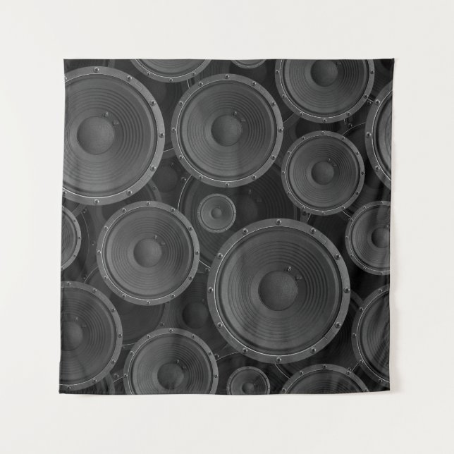 Speakers: Continuous Texture Seamless Pattern. Tapestry (Front)