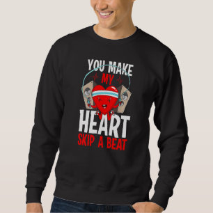 Speakers Valentine S Day Heart Jump Rope Make My H Sweatshirt