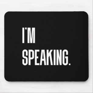Speaking Kamala Harris Debate Quote  Mouse Mat