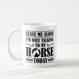 Speaking To My Horse Coffee Mug