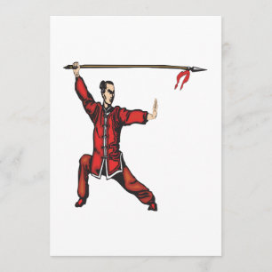 Spear Fighter Invitation