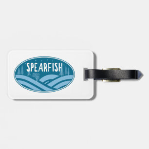 Spearfish South Dakota Outdoors Luggage Tag