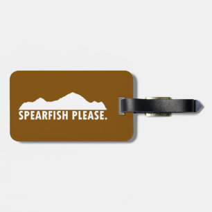 Spearfish South Dakota Please Luggage Tag