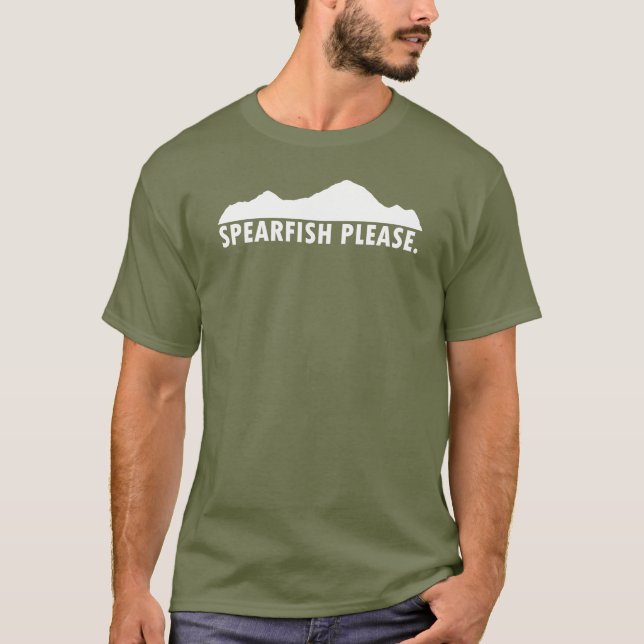 Spearfish South Dakota Please T-Shirt (Front)