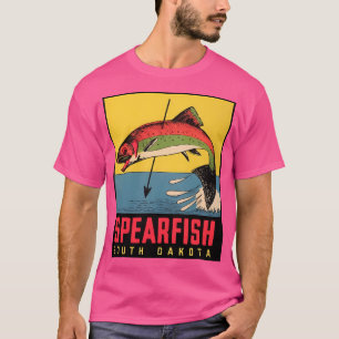 Spearfish South Dakota Vintage Travel Decal T-Shirt