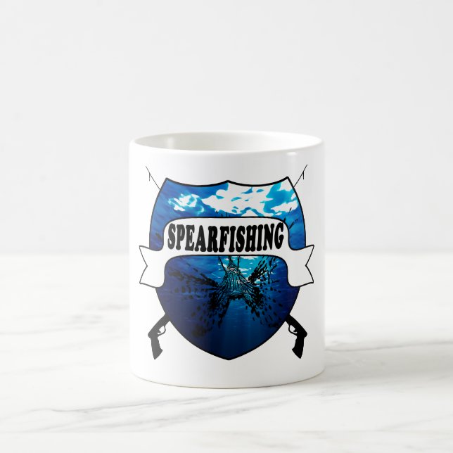 Spearfishing | spear | fishing | dive coffee mug (Center)