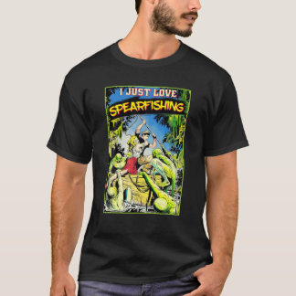 Spearfishing Swamp Frogman Amphibian Man T-Shirt