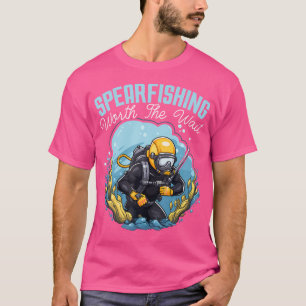 Spearfishing Underwater Hunting Freediving Fishing T-Shirt