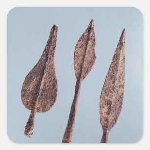 Spearheads Square Sticker