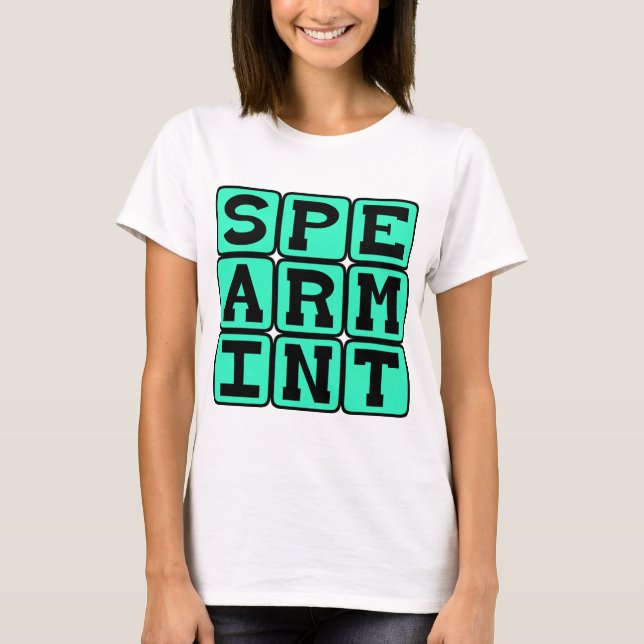 Spearmint, Gum Flavour T-Shirt (Front)