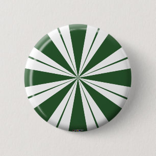 Spearmint Stripe Candy 6 Cm Round Badge