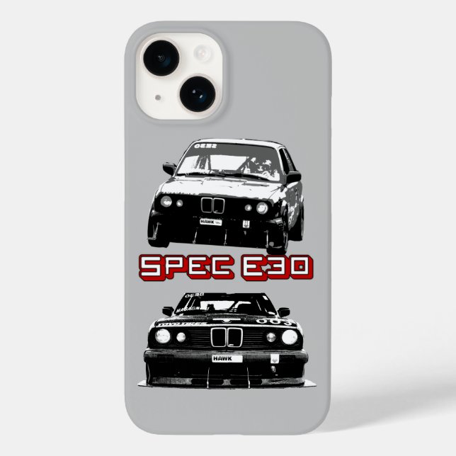 Spec E30 Racing Case-Mate iPhone Case (Back)