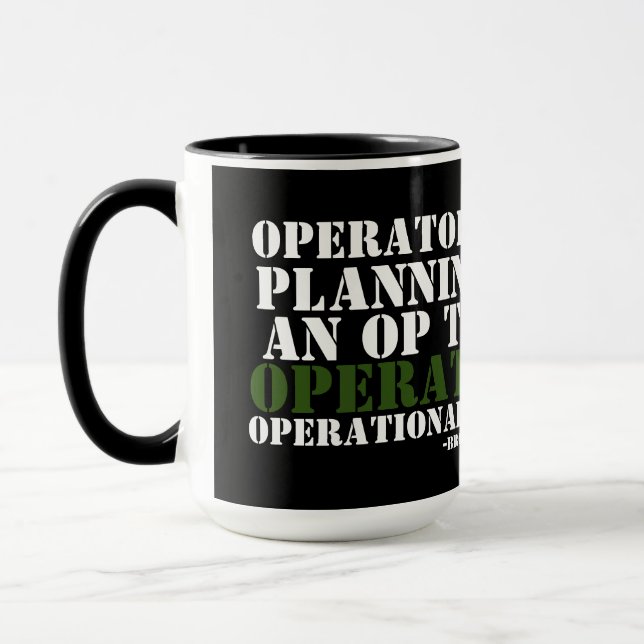 Spec Op Brock Mug (Left)