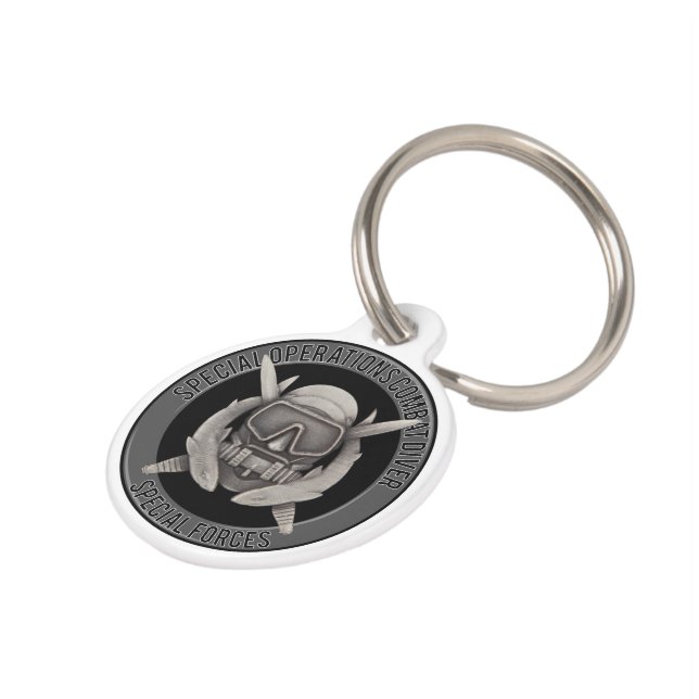 Spec Ops Diver Pet Tag (Side)