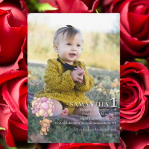  Special 1st Birthday Celebration Invitation